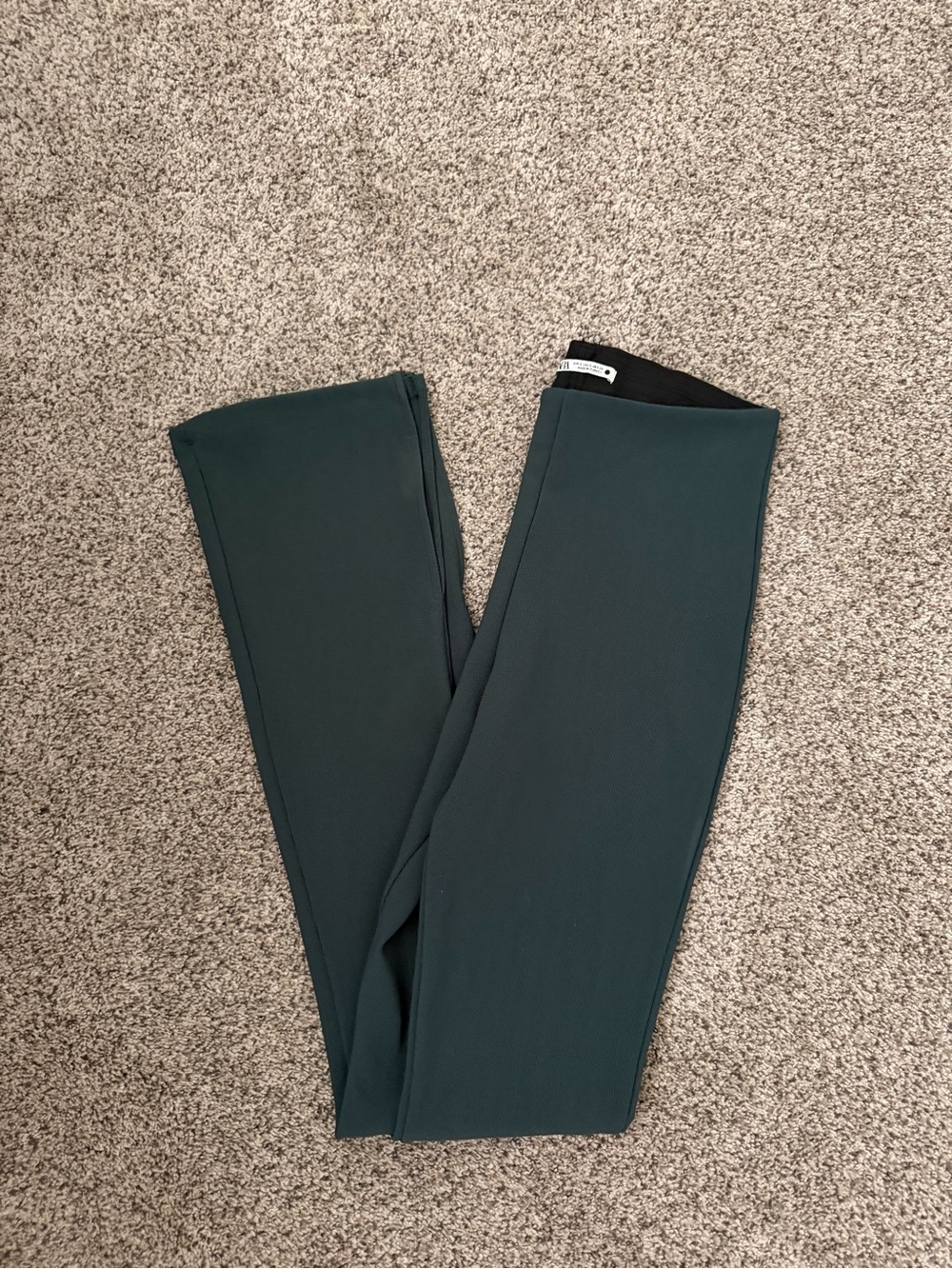 Dark Green Zara Pants